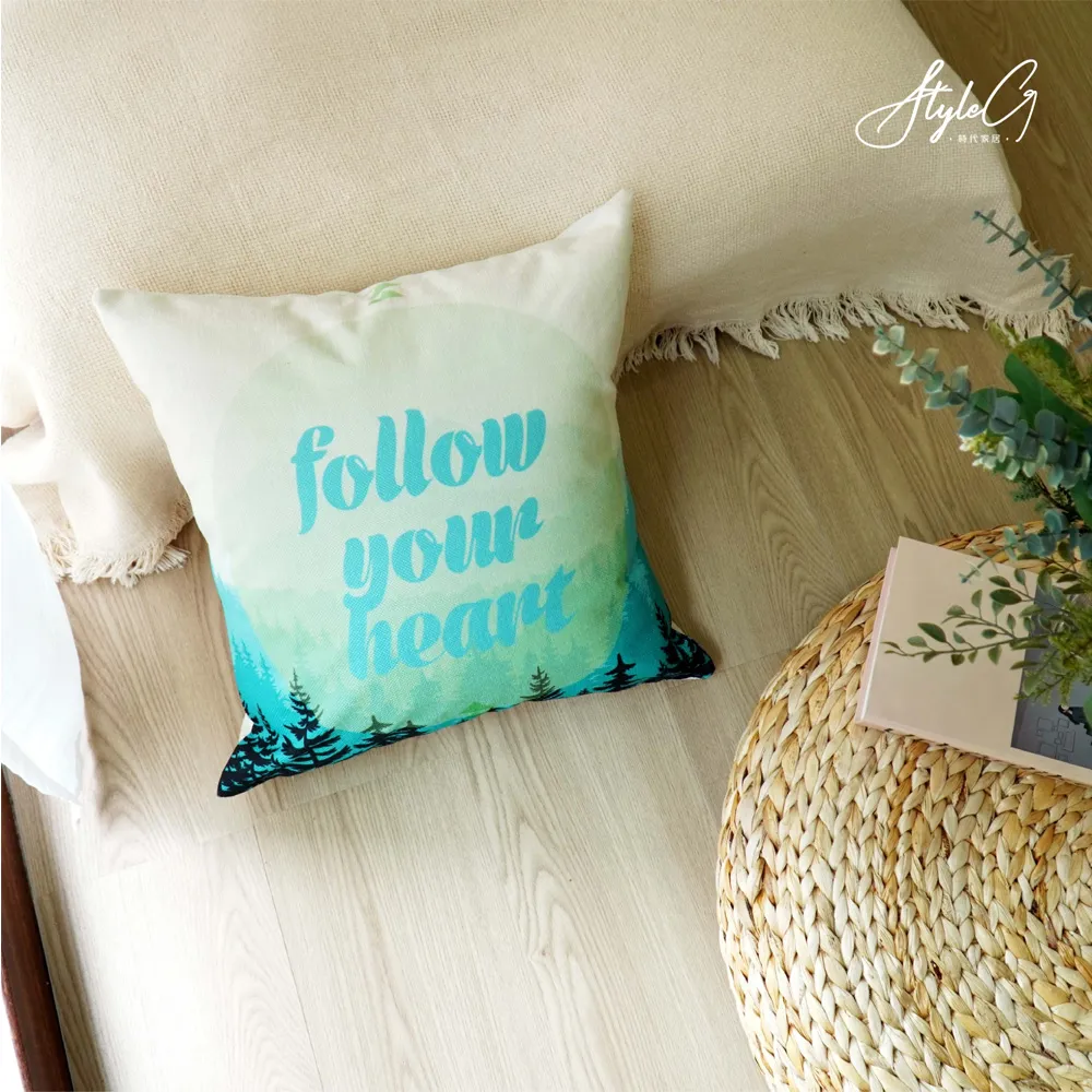 STYLE_G時代家居棉麻抱枕套-日式荷葉 歷史價格詳細信息
