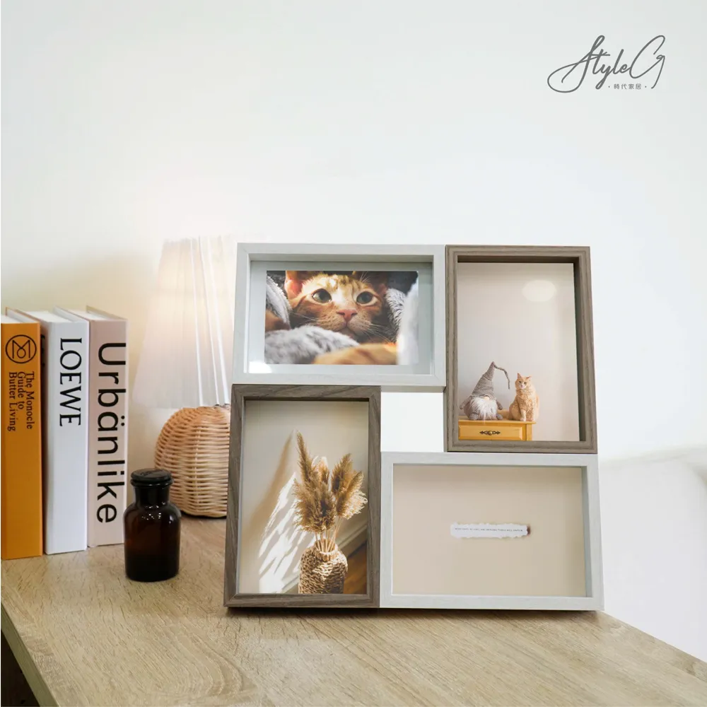 STYLE_G時代家居撞色時尚莫蘭迪綠6X8相框 歷史價格詳細信息