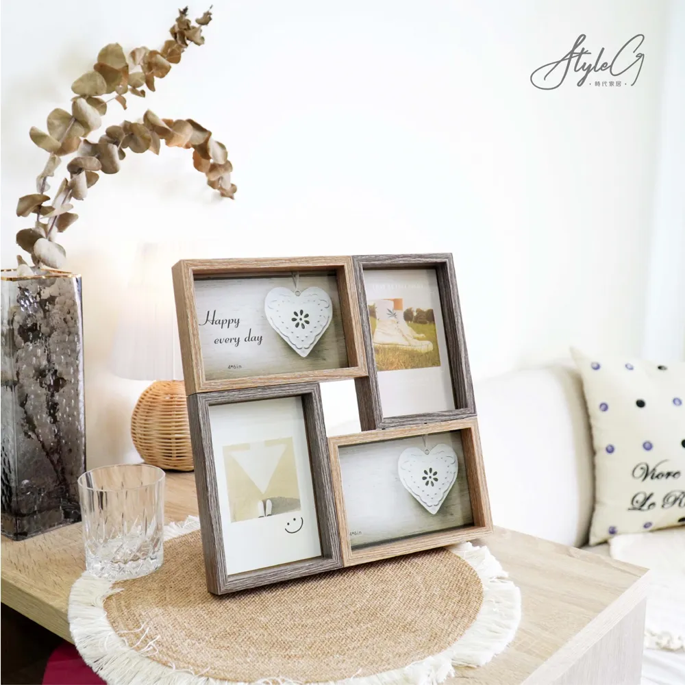 STYLE_G時代家居撞色時尚莫蘭迪綠6X8相框 歷史價格詳細信息