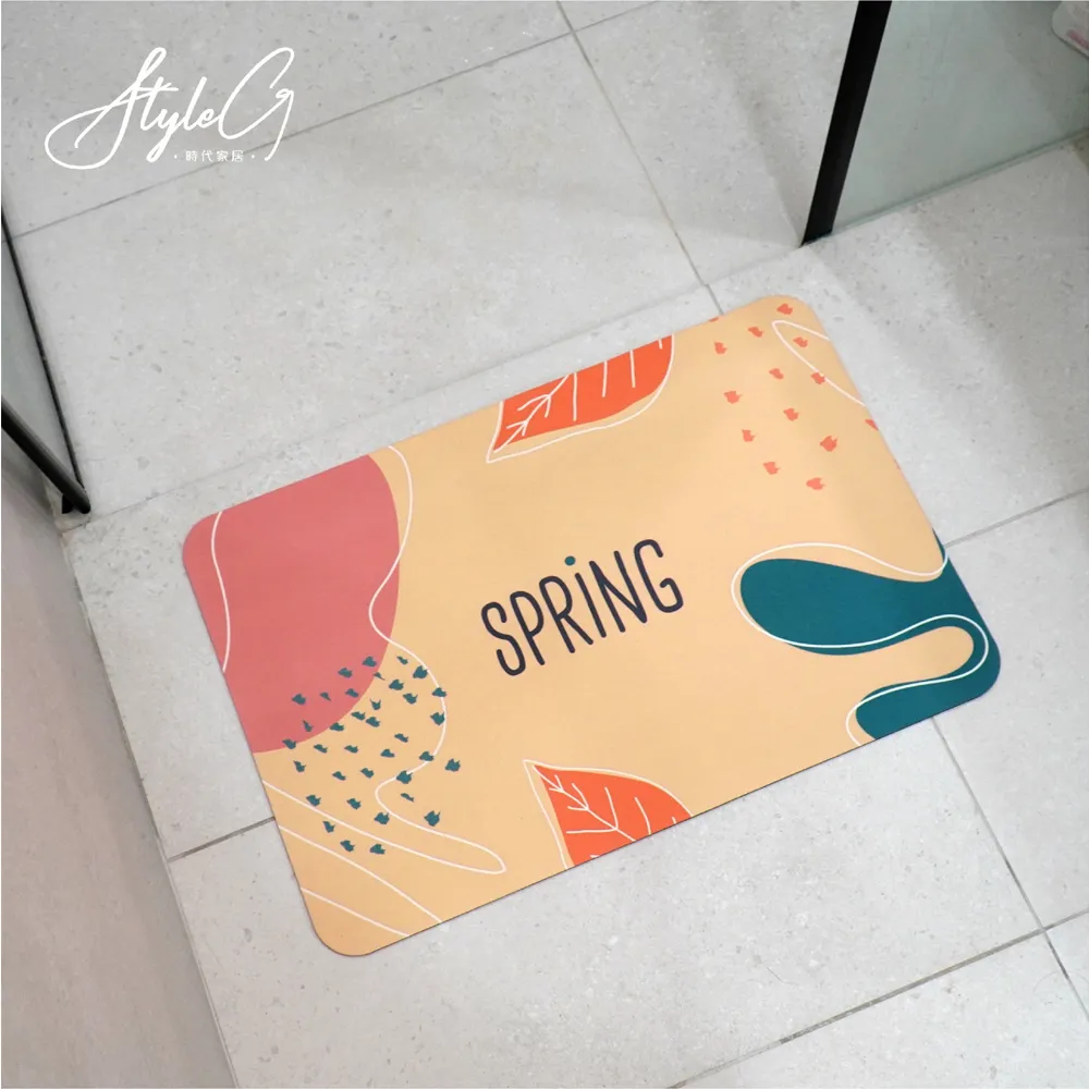【Style_G 時代家居】吸水奈米絨軟式硅藻土地墊-多款任選(軟式硅藻土吸水地墊) 歷史價格詳細信息