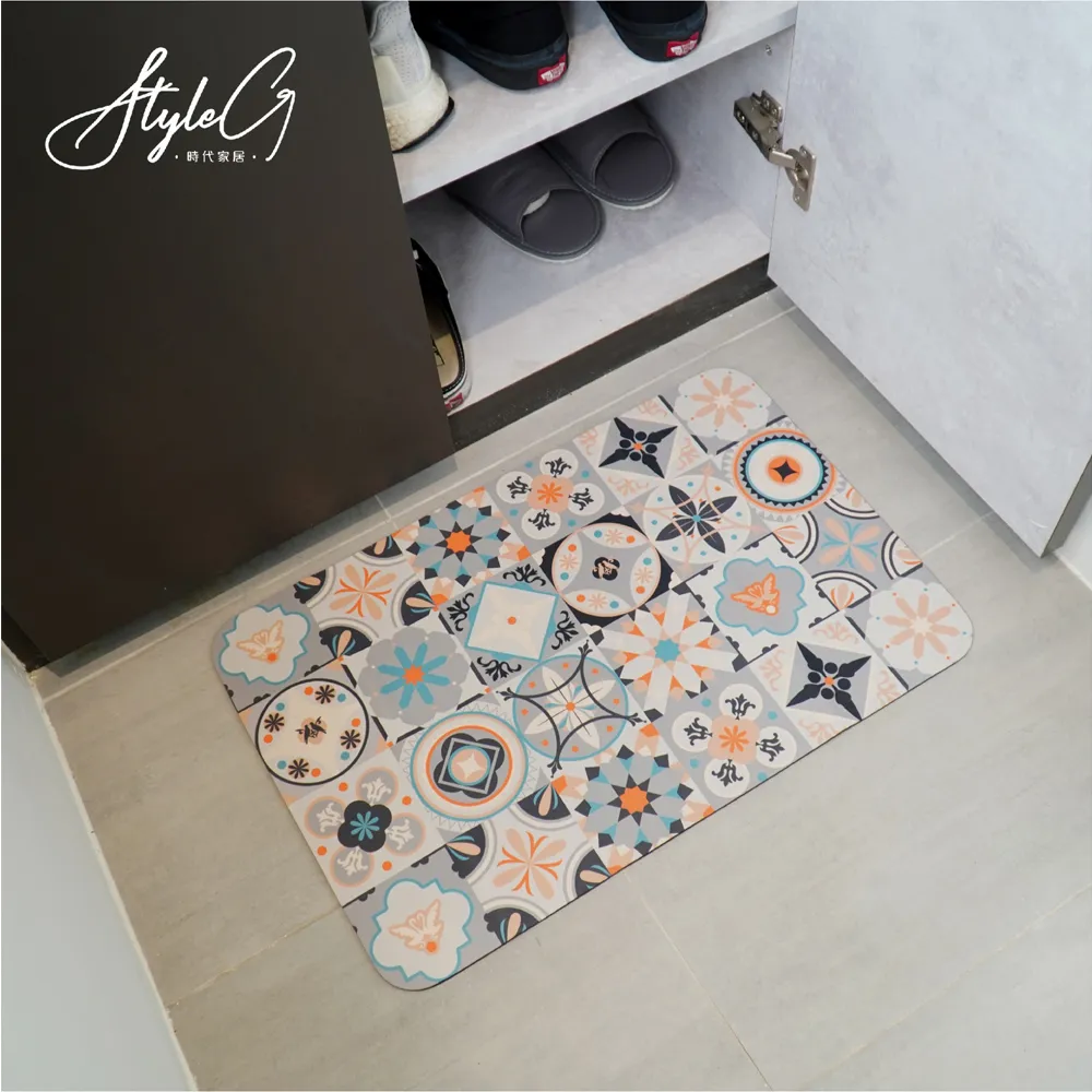 【Style_G 時代家居】吸水奈米絨軟式硅藻土地墊-多款任選(軟式硅藻土吸水地墊) 歷史價格詳細信息
