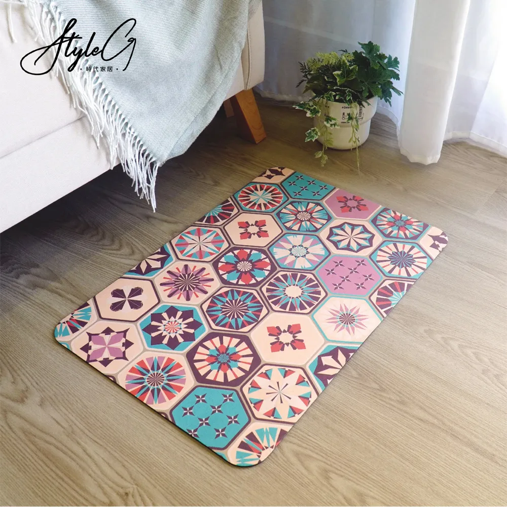 【Style_G 時代家居】吸水奈米絨軟式硅藻土地墊-多款任選(軟式硅藻土吸水地墊) 歷史價格詳細信息