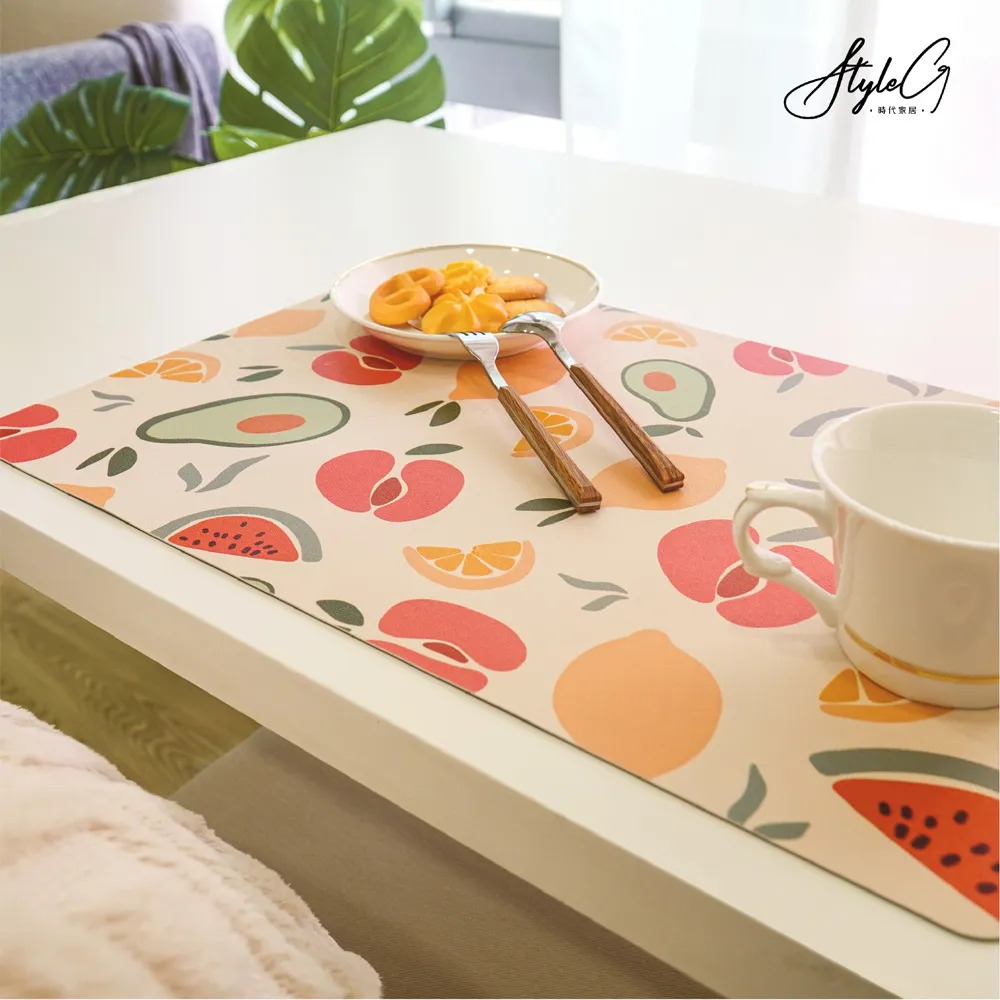 STYLE_G時代家居防水抗污皮革地墊120X45CM-黑金葉脈 歷史價格詳細信息