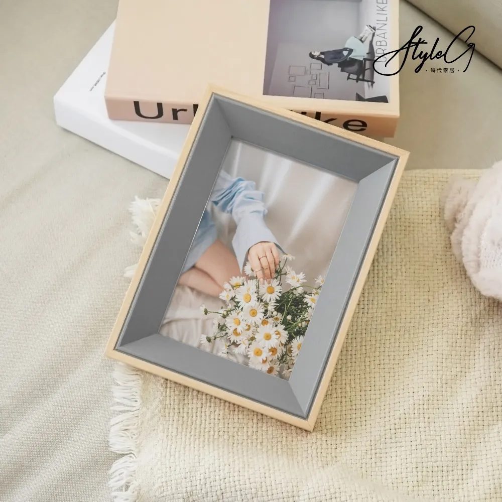 STYLE_G時代家居撞色時尚莫蘭迪綠6X8相框 歷史價格詳細信息