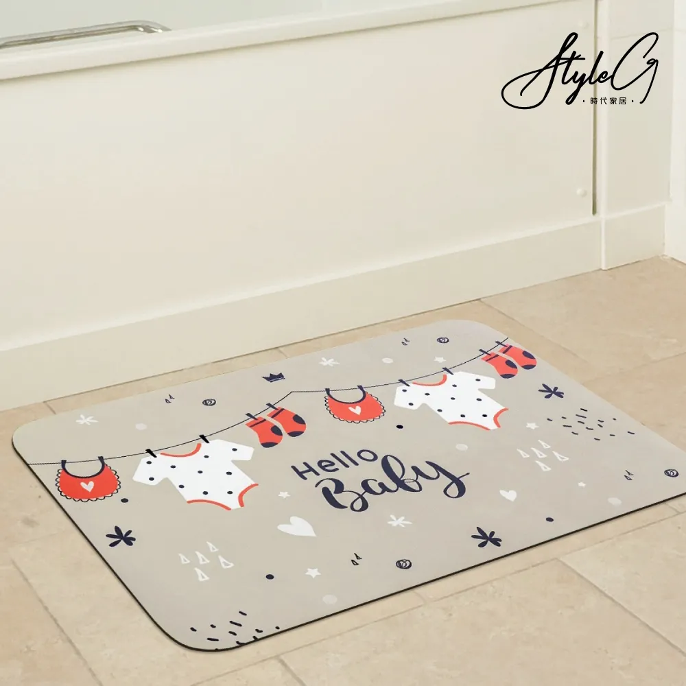 【Style_G 時代家居】吸水奈米絨軟式硅藻土地墊-多款任選(軟式硅藻土吸水地墊) 歷史價格詳細信息