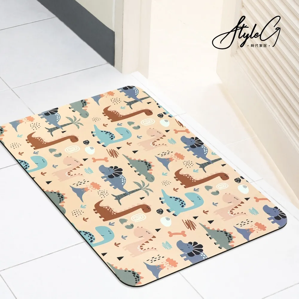 俏皮恐龍成人室內蓆拖鞋-橘 歷史價格詳細信息