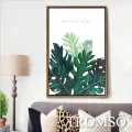 TROMSO北歐風尚板畫有框畫-北歐綠葉40X60CM 歷史價格詳細信息