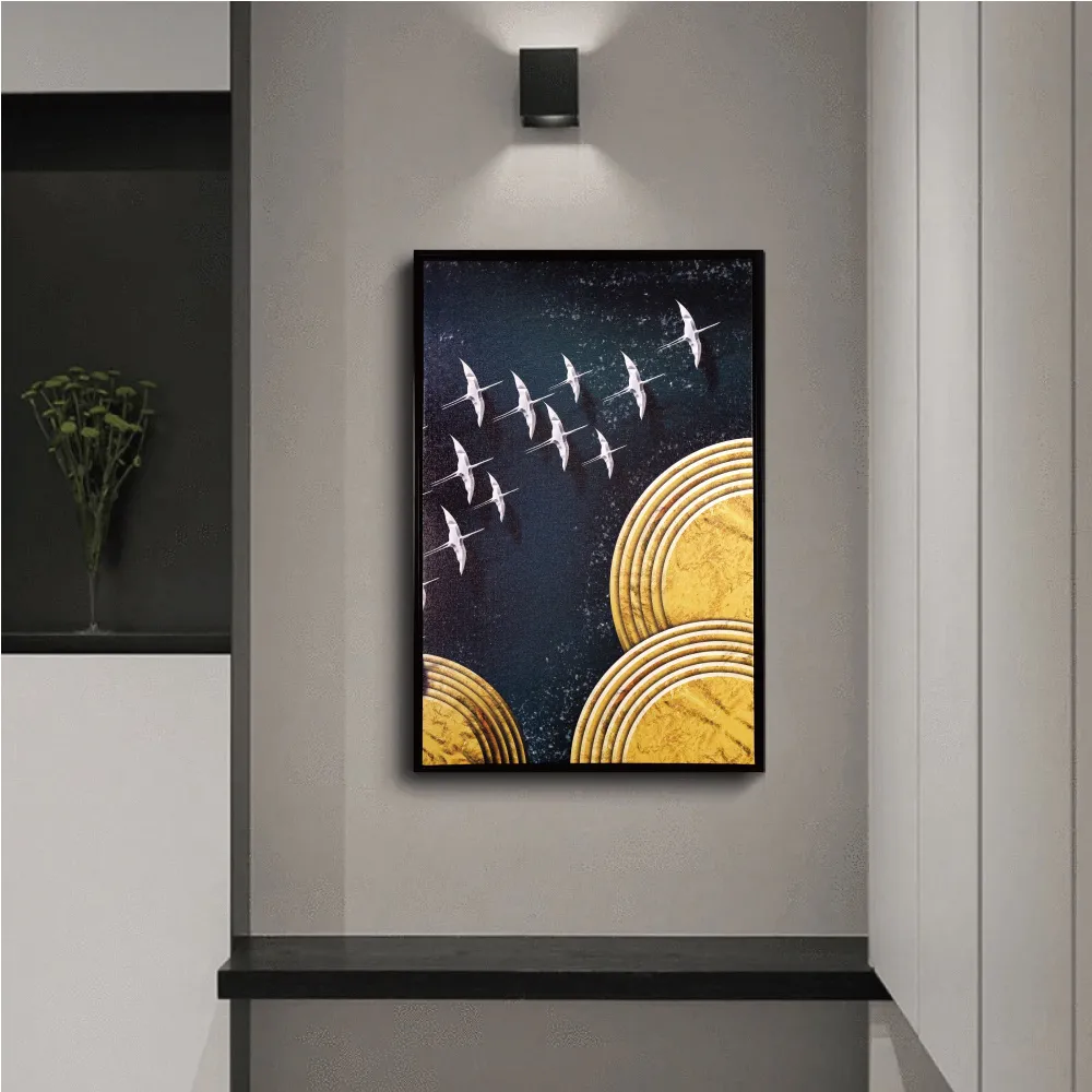 TROMSO北歐時代風尚有框畫-星辰圓月WA182 歷史價格詳細信息