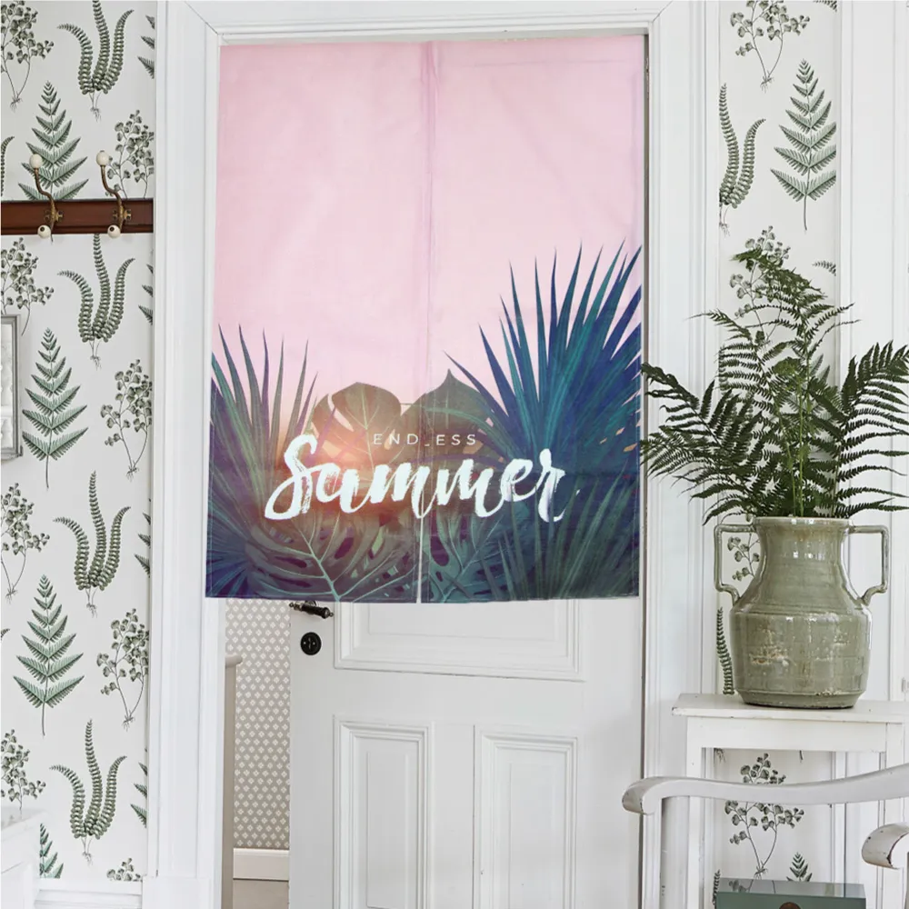 TROMSO厚白棉麻風尚門簾-D43鹿境山林 歷史價格詳細信息