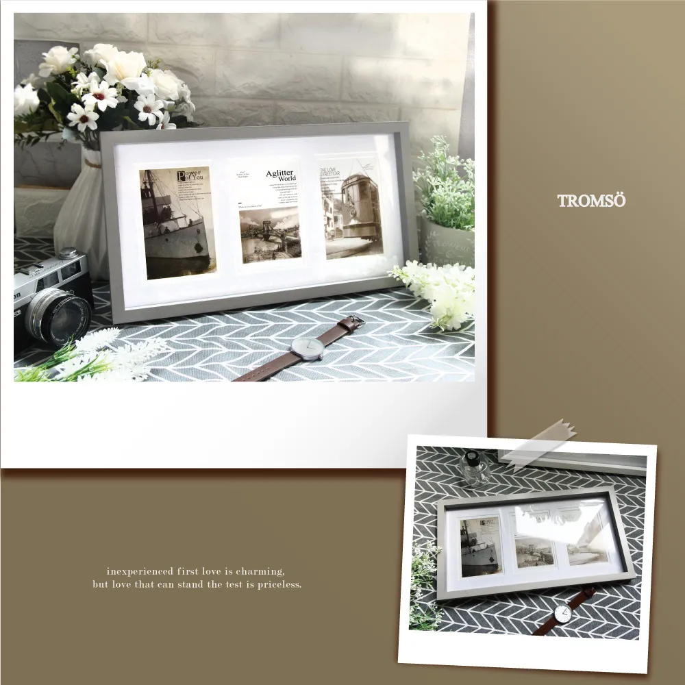 TROMSO賽普拉三入4X6相框-雅白色 歷史價格詳細信息