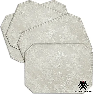 《M.B.H─水果花園》緹花防潑水餐墊(淺綠)(4入) 歷史價格詳細信息