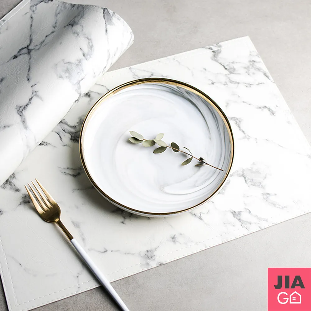 大理石紋皮革飄窗墊窗臺墊子四季通用可擦洗高級感防水陽臺墊子 歷史價格詳細信息