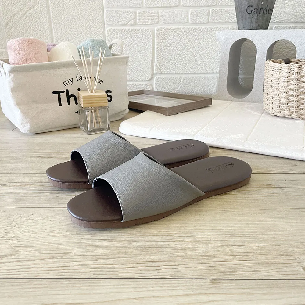 大尺碼-經典-紳士皮質室內拖鞋 歷史價格詳細信息