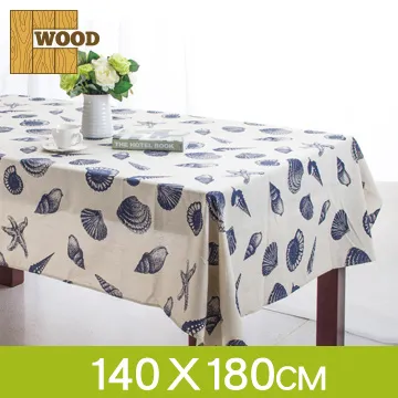 【品樂．Wood】簡約北歐風卷邊灰白條紋防水桌布(135*180) 歷史價格詳細信息