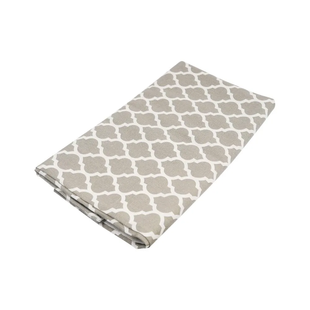 北歐棉麻桌巾桌布-灰格子145x180 歷史價格詳細信息