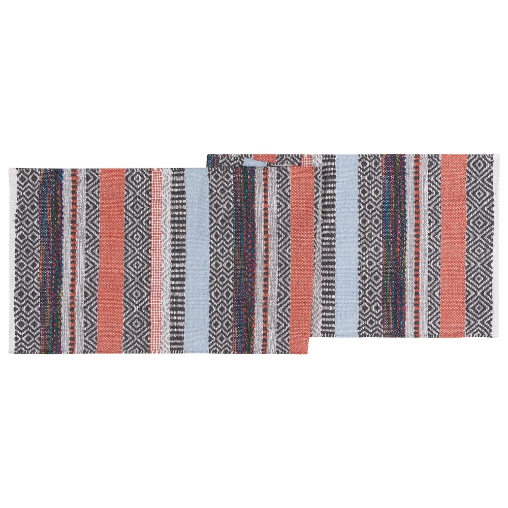 NOW 長方純棉編織餐墊(紅菱格) 歷史價格詳細信息