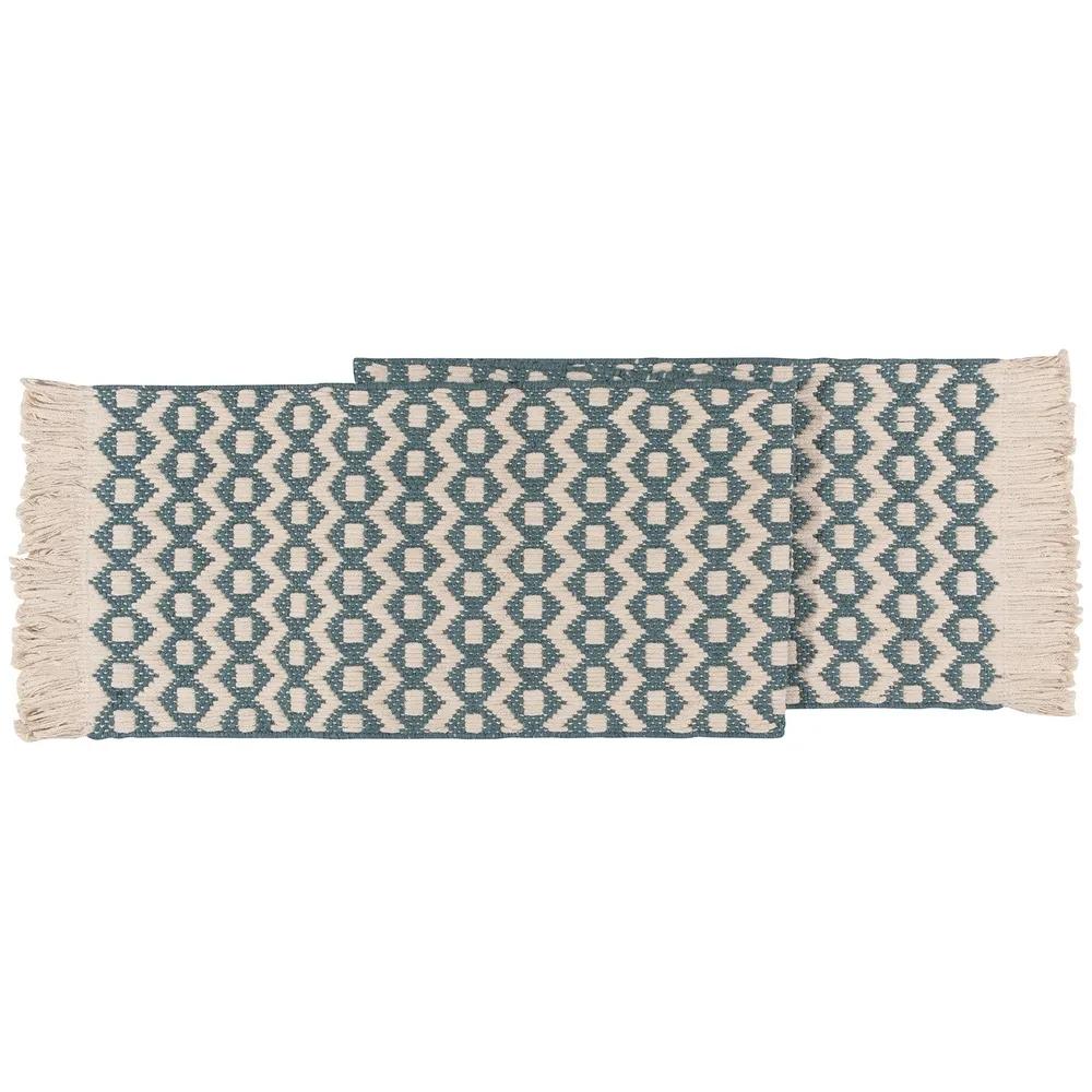 NOW 長方純棉編織餐墊(紅菱格) 歷史價格詳細信息