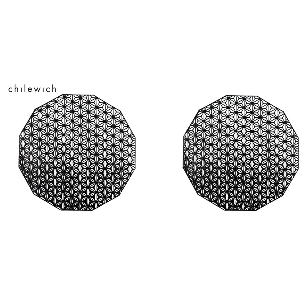 美Chilewich-花瓣Petal 圓餐墊-38cm-香檳色(2入組) 歷史價格詳細信息