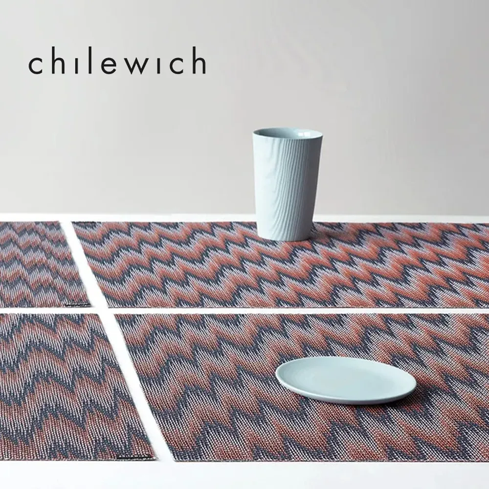 {2人的餐桌}美國chilewich花瓣Petal圓形餐墊38cm-粉白色x2 入組 歷史價格詳細信息