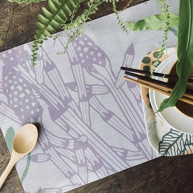 【FERN ONLY 只有蕨】蕨類風景餐桌墊-生根卷柏 歷史價格詳細信息