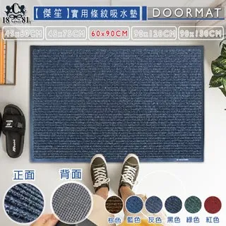 《傑笙》實用條紋吸水墊(大)《藍》(60x90cm) 歷史價格詳細信息