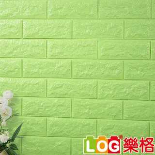 LOG 樂格 3D立體 木紋防撞 美飾牆貼 (秋香綠60X70cm)-清倉品6.2折價 歷史價格詳細信息