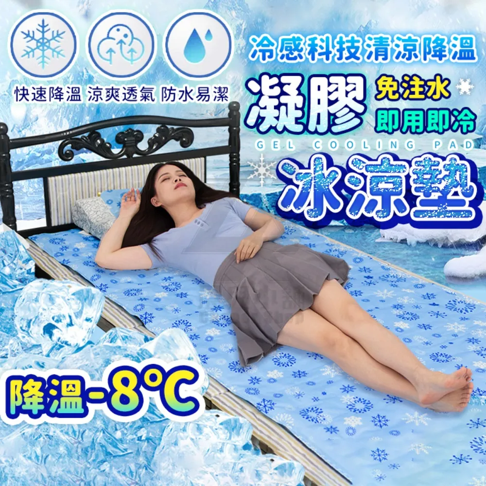 凝膠冰墊床墊軟冰坐墊冰床墊學生宿舍夏天季降溫避暑神器涼席涼墊 中大號尺寸議價超夯 精品 歷史價格詳細信息