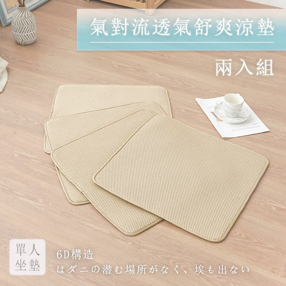 BELLE VIE 6D氣對流透氣涼墊 坐墊 沙發墊/椅墊/辦公座墊 (100x45cm) 二人座墊 歷史價格詳細信息