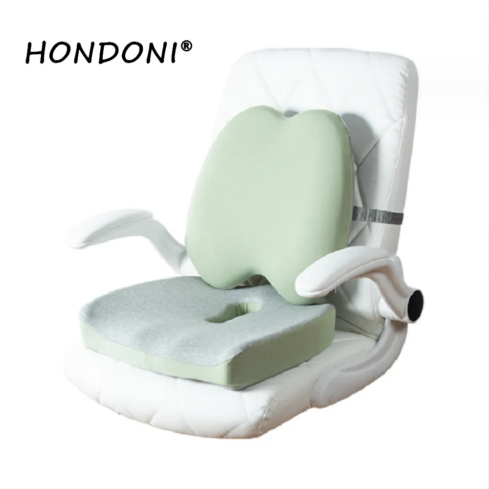 【HONDONI】新款5D護腰記憶靠墊加坐墊(櫻花粉M9-PK PLUS) 歷史價格詳細信息