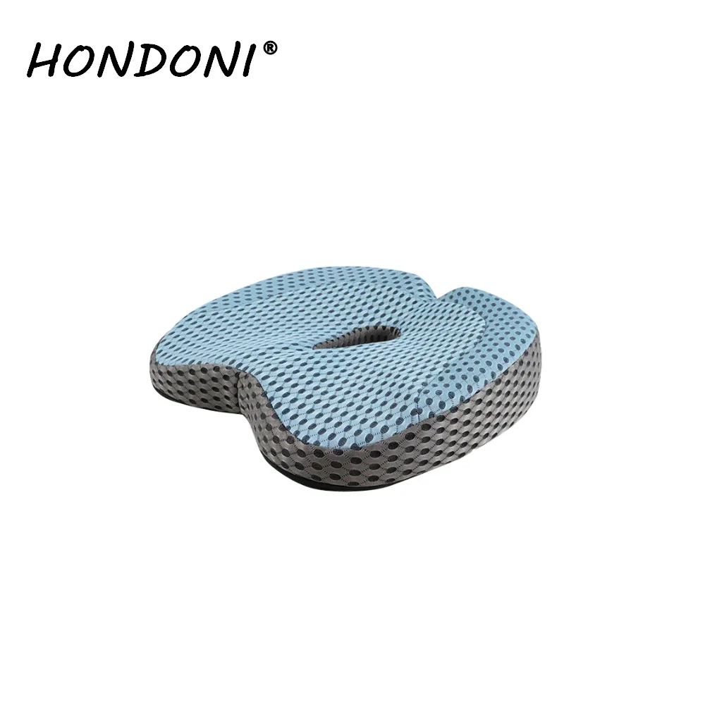 HONDONI  新款6D全包裹式美臀坐墊 記憶坐墊 痔瘡坐墊 減壓坐墊 舒壓坐墊 抒壓坐墊 (流星灰) 歷史價格詳細信息