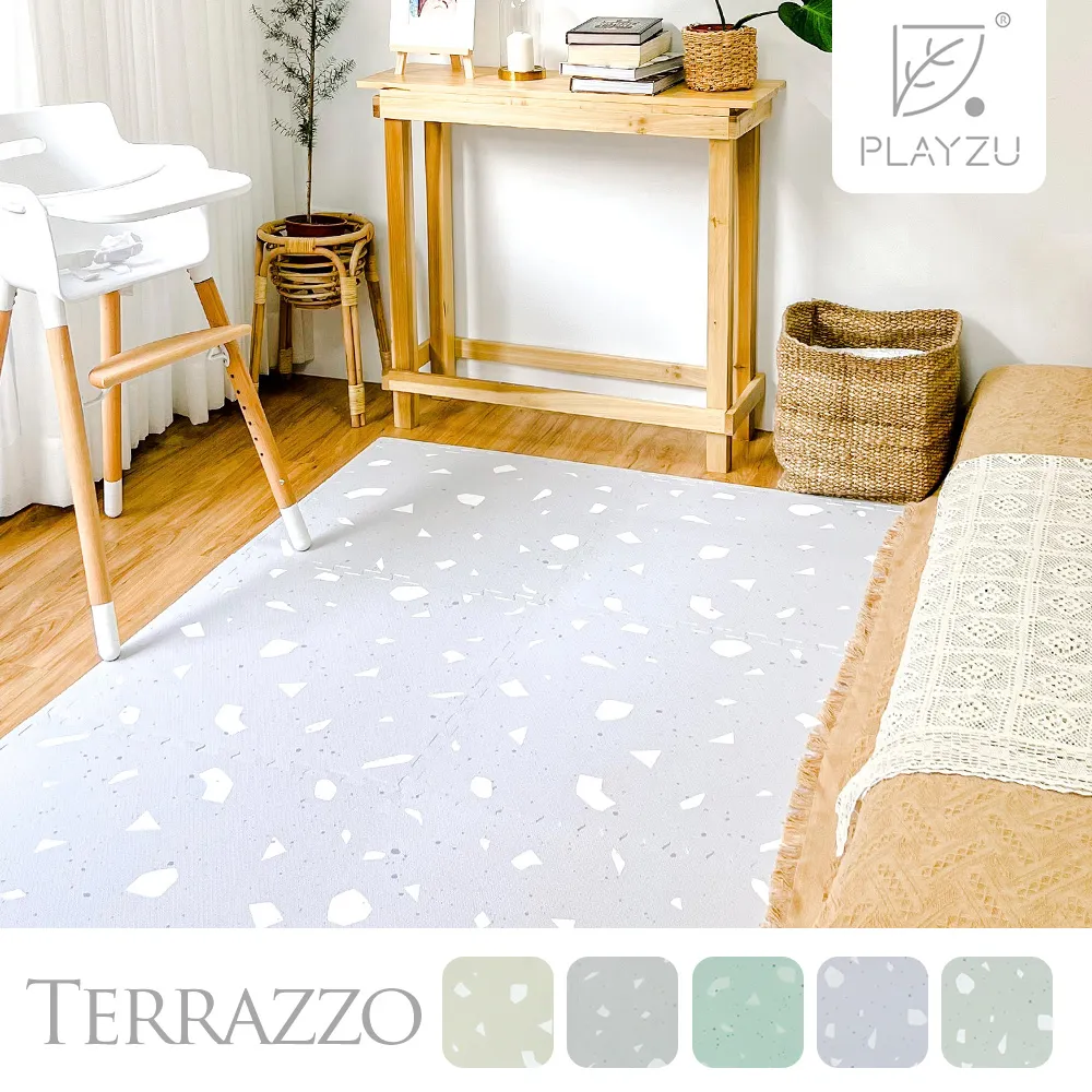 PLAYZU 歐美設計無毒巧拼地墊 北歐風系列(58x58x1.2cm) 6入組-多款可選 歷史價格詳細信息