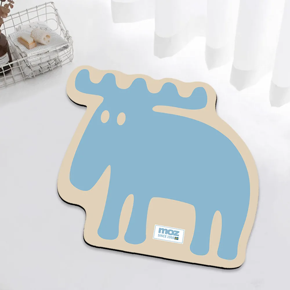 moz瑞典 駝鹿 速乾軟式硅藻防滑地墊-網美叢林(戀愛粉) 歷史價格詳細信息