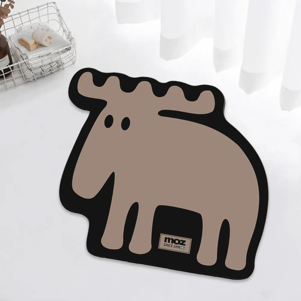 moz瑞典 駝鹿 速乾軟式硅藻防滑地墊-網美叢林(戀愛粉) 歷史價格詳細信息