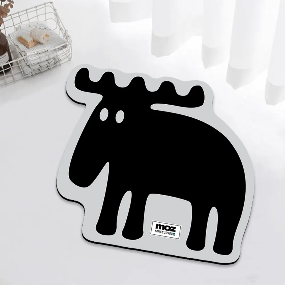 moz瑞典 駝鹿 速乾軟式硅藻防滑地墊-網美叢林(戀愛粉) 歷史價格詳細信息