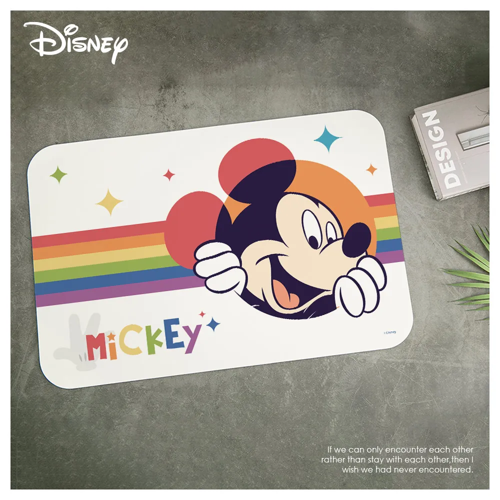 [迪士尼]軟式珪藻土吸水地墊 軟式地墊 矽藻土 60x40x0.5cm【網狐家居】奇奇蒂蒂 小熊維尼 三眼怪 [現貨] 歷史價格詳細信息