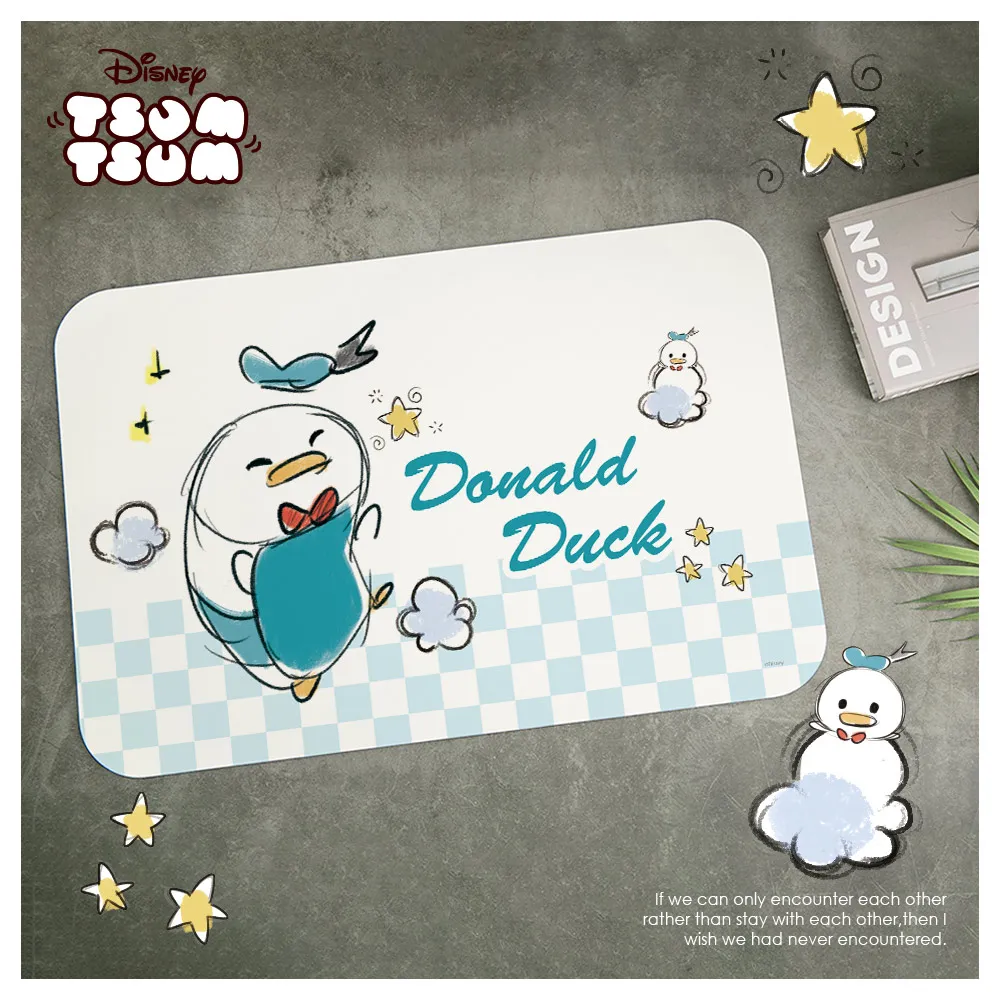 [迪士尼]軟式珪藻土吸水地墊 軟式地墊 矽藻土 60x40x0.5cm【網狐家居】奇奇蒂蒂 小熊維尼 三眼怪 [現貨] 歷史價格詳細信息