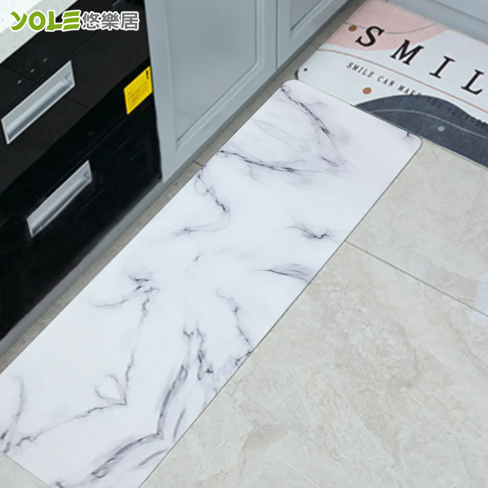 防滑 吸水 腳踏墊 加大法蘭絨防滑地墊 臥室 廚房 浴室 彈性布料 舒服又耐磨 免運 現貨 廠商直送 歷史價格詳細信息