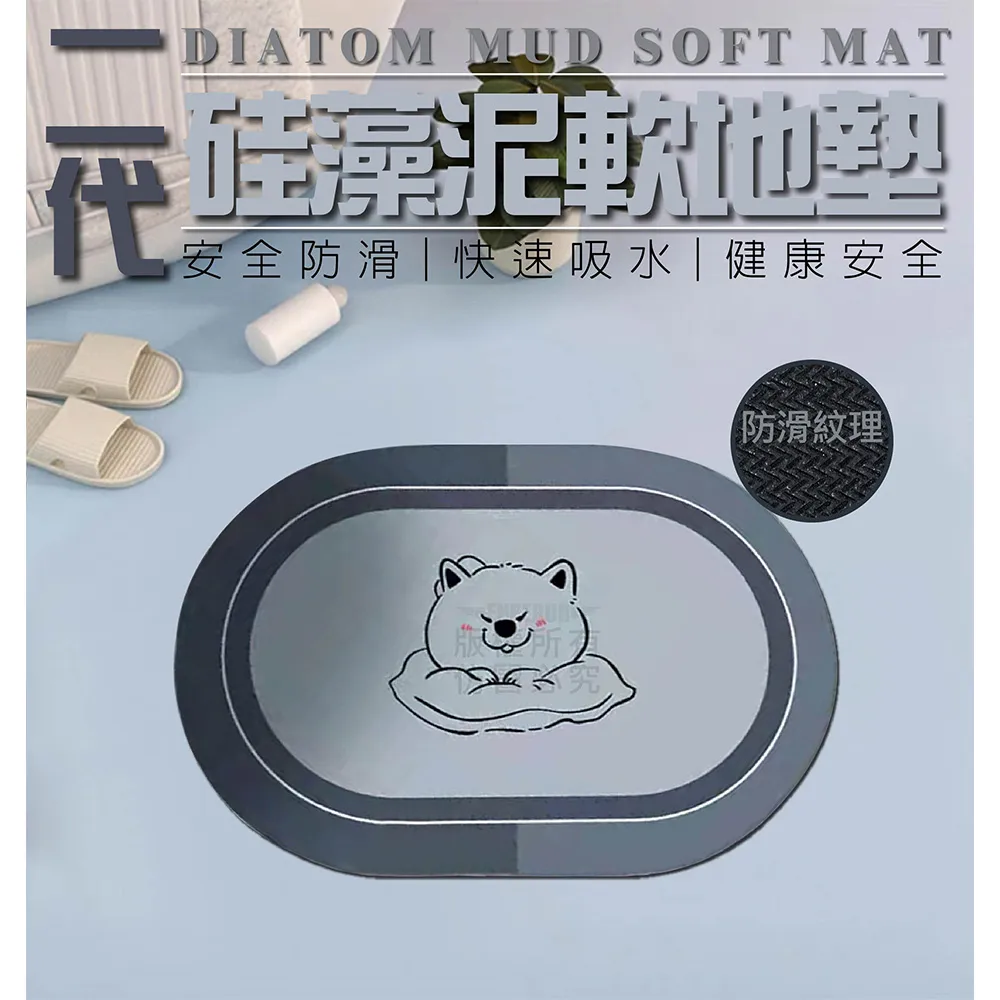 地墊 第二代可愛造型加厚吸水地墊 地毯 腳踏墊 防滑墊 歷史價格詳細信息