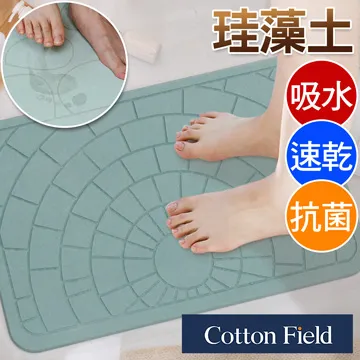 棉花田 日本超人氣珪藻土超吸水浴室踏墊(瓦城-綠色) 歷史價格詳細信息