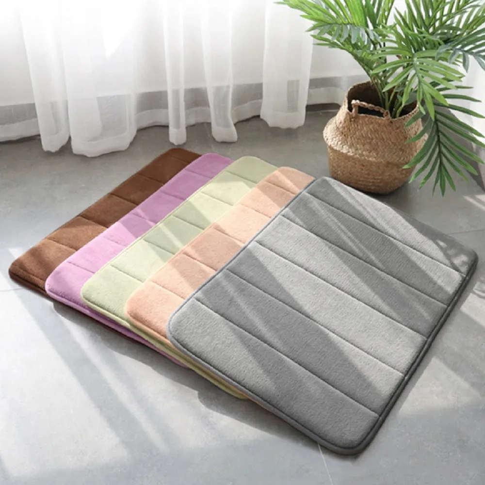 【珊瑚絨地墊】腳踏墊 吸水地墊 踏墊 防滑地墊 記憶地墊 記憶海綿 地毯 臥室 廚房 浴室 宙斯健身網 歷史價格詳細信息