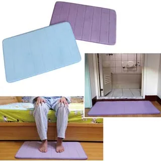 珊瑚絨回彈海綿吸水地墊 80x50cm 廁所浴室防滑墊 吸水腳踏墊 歷史價格詳細信息