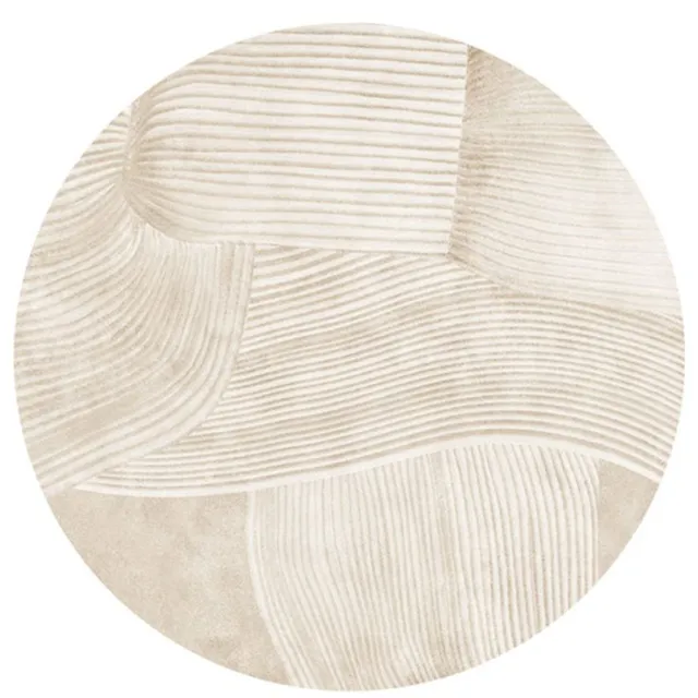 圓形地毯 圓地毯 絨毛地墊 北歐長毛大地毯 客廳房間臥室家居床邊毯 毛絨大地墊 加厚毛地毯 床邊墊 北歐風床邊小地毯 歷史價格詳細信息