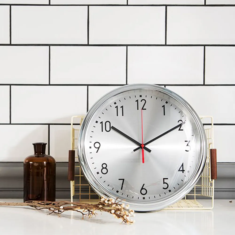 Lovel 31cm工業風鐵框魚眼鏡面靜音時鐘-粉（M7251N-PK） 歷史價格詳細信息