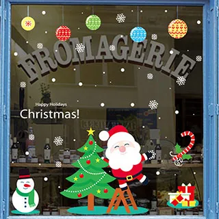 老公公壁貼 聖誕節壁貼 聖誕節貼紙 聖誕節佈置 玻璃窗貼 聖誕館 【現貨】 歷史價格詳細信息