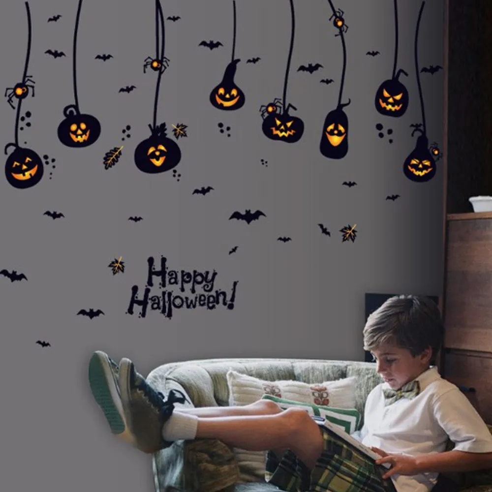 萬聖節壁貼 南瓜壁貼 萬聖節佈置 SK6074 聖誕館 【台中出貨.現貨】 歷史價格詳細信息