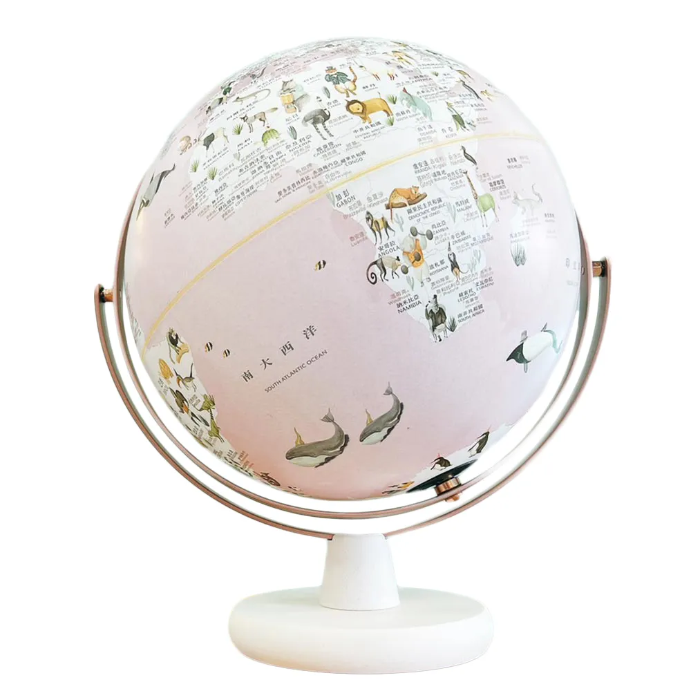 【SkyGlobe】10吋童話動物版地球儀-粉(附燈)(中英文版)《泡泡生活》 歷史價格詳細信息