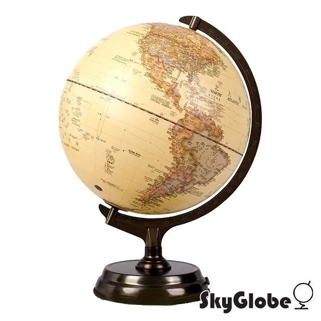 【SkyGlobe】5吋仿古金屬手臂地球儀(中文版) 歷史價格詳細信息