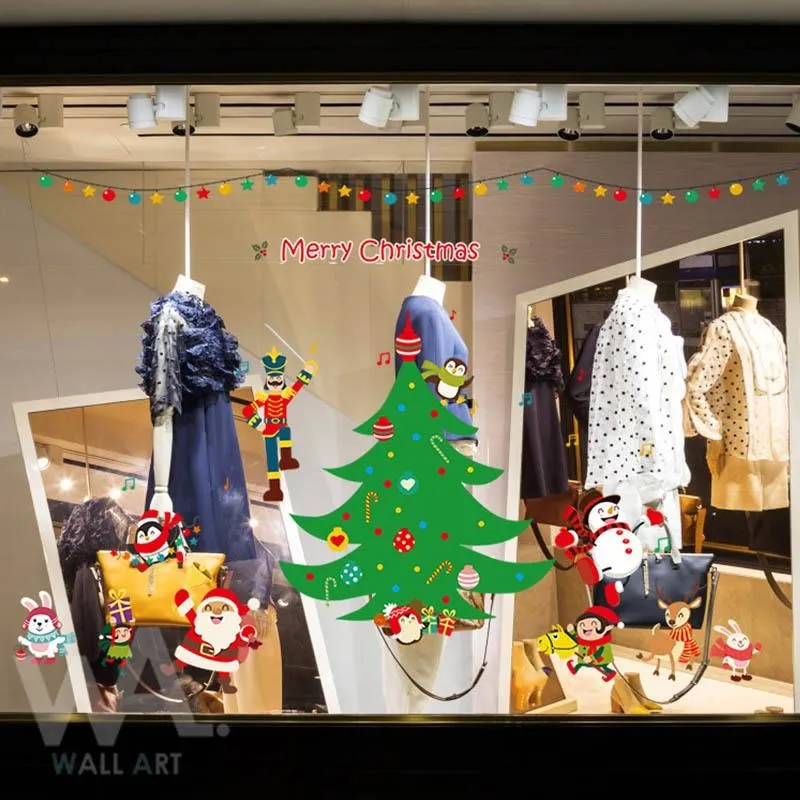 無痕設計防水壁貼 耶誕 聖誕老人 雪人 雪花 吊飾 吊球 禮物 92038 歷史價格詳細信息