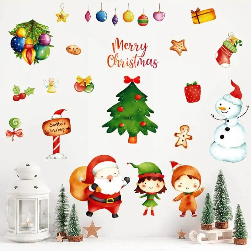 無痕設計防水壁貼 耶誕 禮物 吊飾 聖誕紅 聖誕老人 雪人 92017 歷史價格詳細信息
