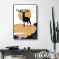 TROMSO北歐風尚板畫有框畫-北歐綠葉40X60CM 歷史價格詳細信息